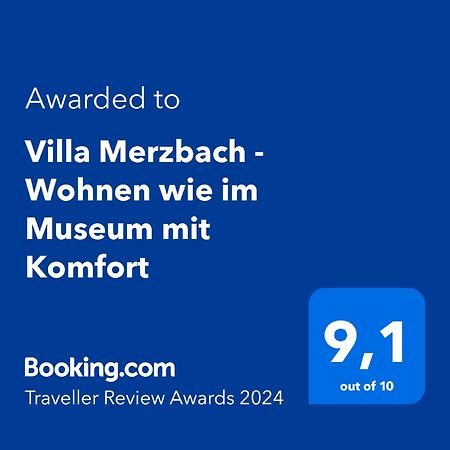 Villa Merzbach - Wohnen Wie Im Museum Mit Komfort Untermerzbach Екстериор снимка